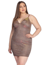 Plus Glitter Glam Party Dresses